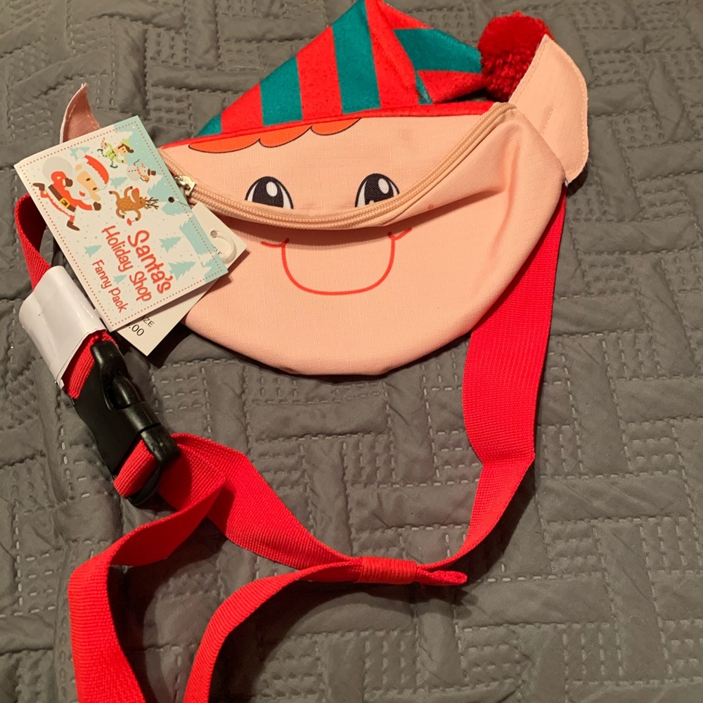 NWT Elf face fanny pack